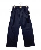 YOHJI YAMAMOTOヨウジヤマモト）の古着「ワイドパンツ」｜ネイビー