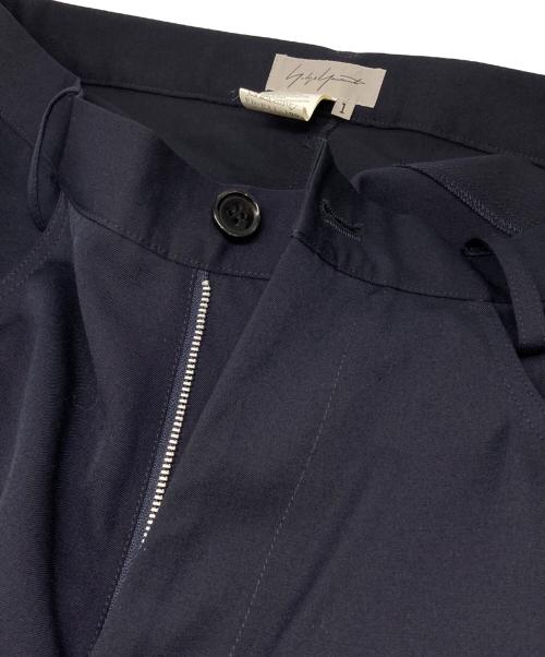 YOHJI YAMAMOTO（ヨウジヤマモト）YOHJI YAMAMOTO (ヨウジヤマモト) ワイドパンツ ネイビー サイズ:1の古着・服飾アイテム