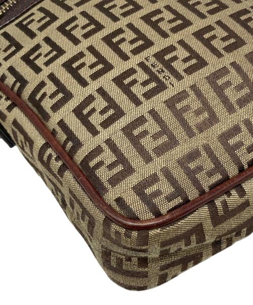 FENDI（フェンディ）FENDI (フェンディ) ズッッキーノ ミニショルダーバッグ ベージュ サイズ:下記参照の古着・服飾アイテム