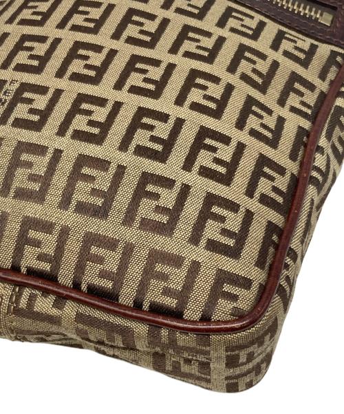 FENDI（フェンディ）FENDI (フェンディ) ズッッキーノ ミニショルダーバッグ ベージュ サイズ:下記参照の古着・服飾アイテム