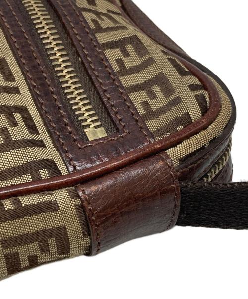 FENDI（フェンディ）FENDI (フェンディ) ズッッキーノ ミニショルダーバッグ ベージュ サイズ:下記参照の古着・服飾アイテム