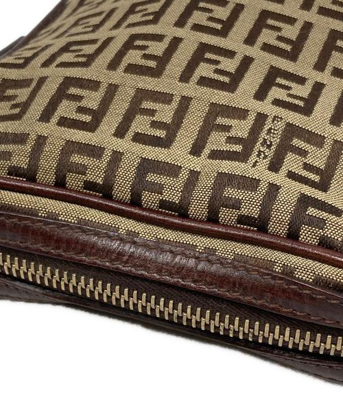 FENDI（フェンディ）FENDI (フェンディ) ズッッキーノ ミニショルダーバッグ ベージュ サイズ:下記参照の古着・服飾アイテム