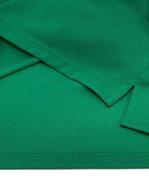 KOLOR（カラー）KOLOR (カラー) Pe鹿の子ハーフスリーブポロシャツ グリーン サイズ:1の古着・服飾アイテム