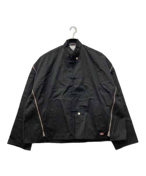 Dickies（ディッキーズ）Dickies (ディッキーズ) FACETASM (ファセッタズム) DICKIES KUNG-FU JACKET ブラック サイズ:4の古着・服飾アイテム