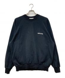 everyone（エブリワン）の古着「Logo Crewneck Sweat」｜ブラック
