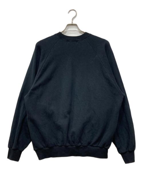 everyone（エブリワン）everyone (エブリワン) Logo Crewneck Sweat ブラック サイズ:Lの古着・服飾アイテム