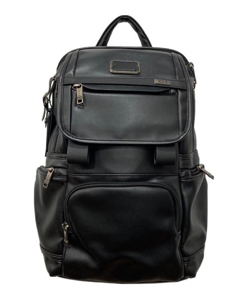 TUMI（トゥミ）TUMI (トゥミ) アルファ3オールレザーフラップバック ブラック サイズ:下記参照の古着・服飾アイテム