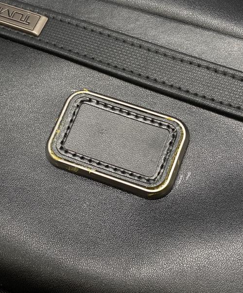 TUMI（トゥミ）TUMI (トゥミ) アルファ3オールレザーフラップバック ブラック サイズ:下記参照の古着・服飾アイテム