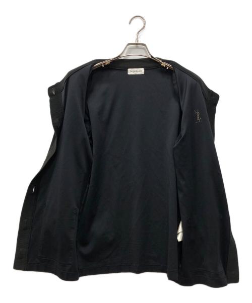 Yves Saint Laurent（イヴサンローラン）Yves Saint Laurent (イヴサンローラン) 金釦カーディガン ブラック サイズ:Mの古着・服飾アイテム