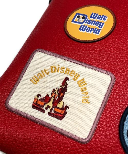 COACH（コーチ）COACH (コーチ) DISNEY (ディズニー) キット メッセンジャー クロスボディ ウィズ パッチ レッド サイズ:下記参照の古着・服飾アイテム