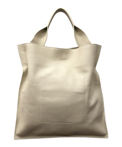ARRON（アローン）ARRON (アローン) シュリンクレザートートバッグ アイボリー サイズ:下記参照の古着・服飾アイテム