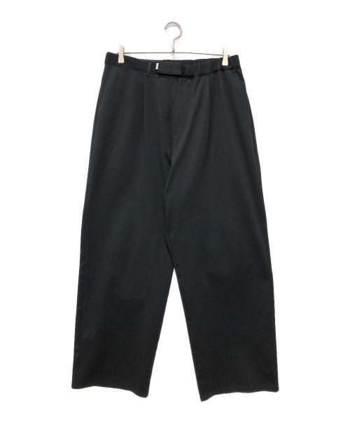 Graphpaper（グラフペーパー）Graphpaper (グラフペーパー) Compact Ponte Wide Chef Pants ブラック サイズ:Fの古着・服飾アイテム
