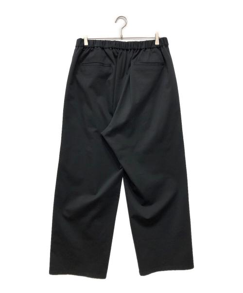 Graphpaper（グラフペーパー）Graphpaper (グラフペーパー) Compact Ponte Wide Chef Pants ブラック サイズ:Fの古着・服飾アイテム