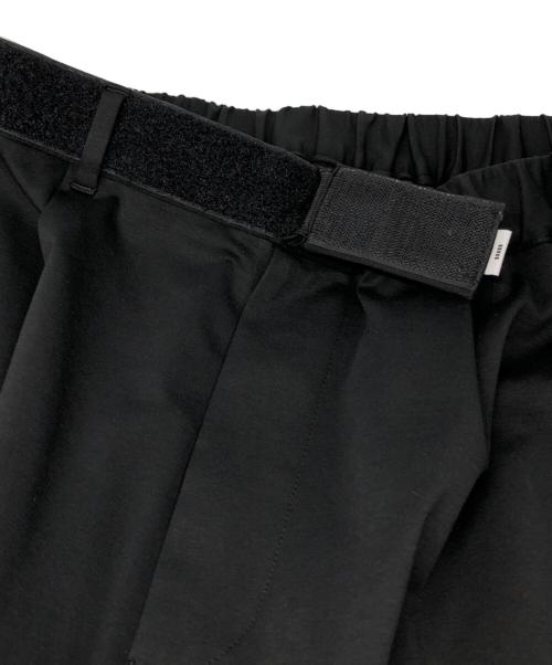 Graphpaper（グラフペーパー）Graphpaper (グラフペーパー) Compact Ponte Wide Chef Pants ブラック サイズ:Fの古着・服飾アイテム