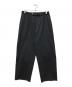 Graphpaper（グラフペーパー）の古着「Compact Ponte Wide Chef Pants」｜ブラック