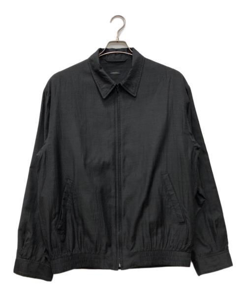 COMOLI（コモリ）COMOLI (コモリ) ウールシルク スイングトップ ブラック サイズ:3の古着・服飾アイテム