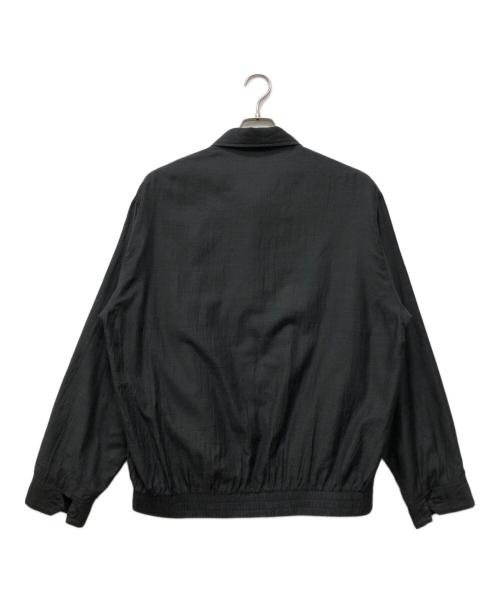 COMOLI（コモリ）COMOLI (コモリ) ウールシルク スイングトップ ブラック サイズ:3の古着・服飾アイテム
