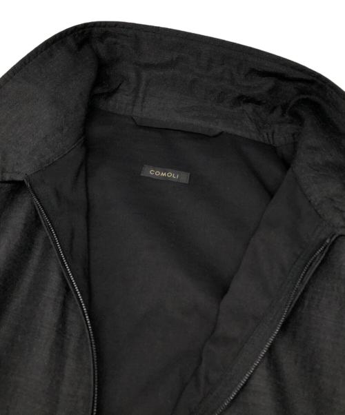 COMOLI（コモリ）COMOLI (コモリ) ウールシルク スイングトップ ブラック サイズ:3の古着・服飾アイテム