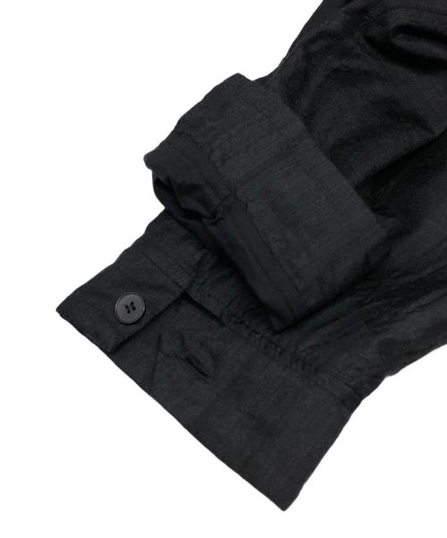 COMOLI（コモリ）COMOLI (コモリ) ウールシルク スイングトップ ブラック サイズ:3の古着・服飾アイテム