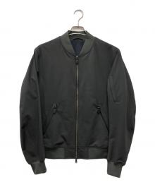movb（モーヴ）の古着「Duplex Wool Jersey トラベルMA-1」｜グレー
