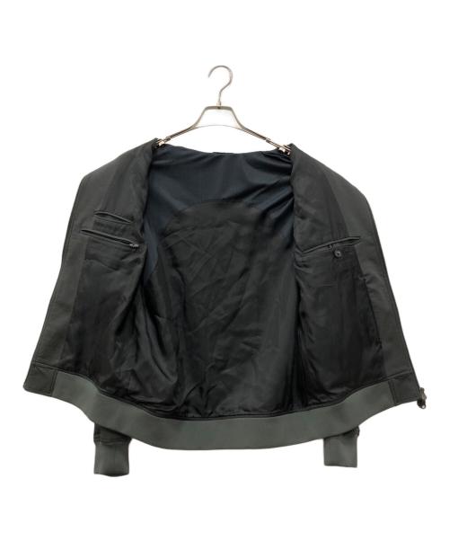 movb（モーヴ）MOVB (モーヴ) Duplex Wool Jersey トラベルMA-1 グレー サイズ:48の古着・服飾アイテム