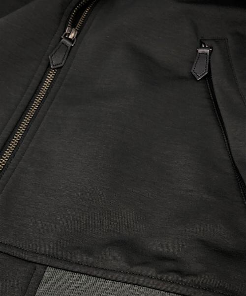 movb（モーヴ）MOVB (モーヴ) Duplex Wool Jersey トラベルMA-1 グレー サイズ:48の古着・服飾アイテム