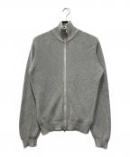 BIBLIOTHECAビブリアテカ）の古着「コットン×カシミヤ ドライバーズニット」｜グレー
