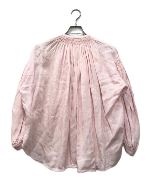 pheeta（フィータ）PHEETA (フィータ) Stella リネンブラウス ピンク サイズ:下記参照の古着・服飾アイテム