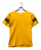 Championチャンピオン）の古着「無地 フットボールTシャツ」｜イエロー