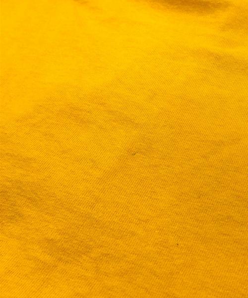 Champion（チャンピオン）Champion (チャンピオン) 無地 フットボールTシャツ イエロー サイズ:Mの古着・服飾アイテム