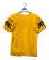 Champion (チャンピオン) 無地 フットボールTシャツ イエロー サイズ:M：7000円