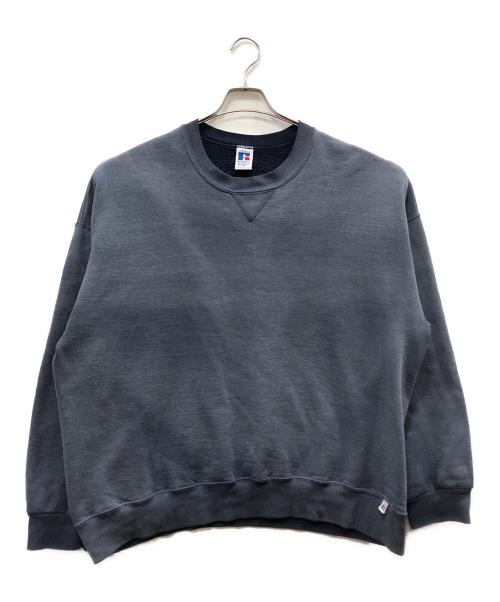 RUSSELL ATHLETIC（ラッセルアスレチック）RUSSELL ATHLETIC (ラッセルアスレチック) フェード 前Vスウェット ネイビー サイズ:2Xの古着・服飾アイテム