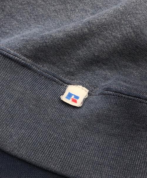 RUSSELL ATHLETIC（ラッセルアスレチック）RUSSELL ATHLETIC (ラッセルアスレチック) フェード 前Vスウェット ネイビー サイズ:2Xの古着・服飾アイテム