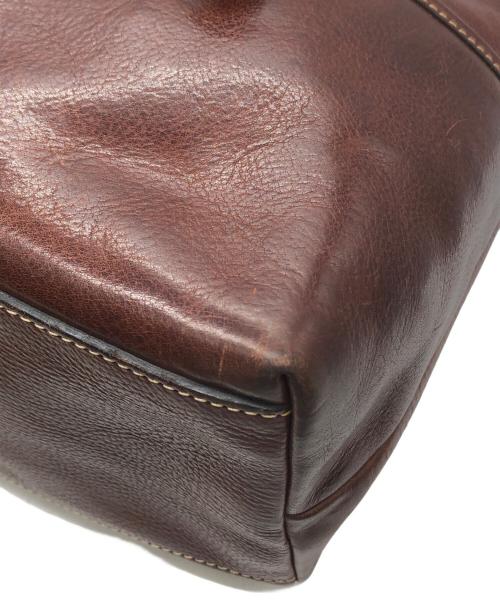 DOONEY&BOURKE（ドゥーニーアンドバーク）DOONEY&BOURKE (ドゥーニーアンドバーク) 2WAYレザーバッグ ブラウン サイズ:下記参照の古着・服飾アイテム