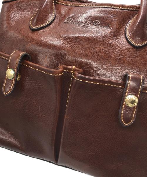 DOONEY&BOURKE（ドゥーニーアンドバーク）DOONEY&BOURKE (ドゥーニーアンドバーク) 2WAYレザーバッグ ブラウン サイズ:下記参照の古着・服飾アイテム