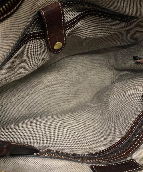 DOONEY&BOURKE（ドゥーニーアンドバーク）DOONEY&BOURKE (ドゥーニーアンドバーク) 2WAYレザーバッグ ブラウン サイズ:下記参照の古着・服飾アイテム