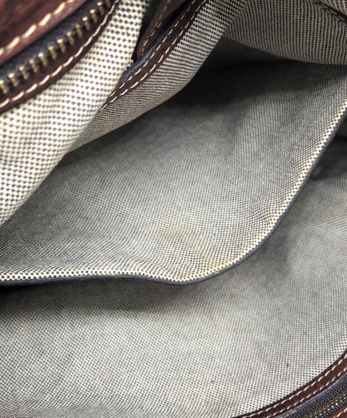 DOONEY&BOURKE（ドゥーニーアンドバーク）DOONEY&BOURKE (ドゥーニーアンドバーク) 2WAYレザーバッグ ブラウン サイズ:下記参照の古着・服飾アイテム