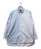 Needlesニードルズ）の古着「Combo Tab Collar Shirt」｜ブルー