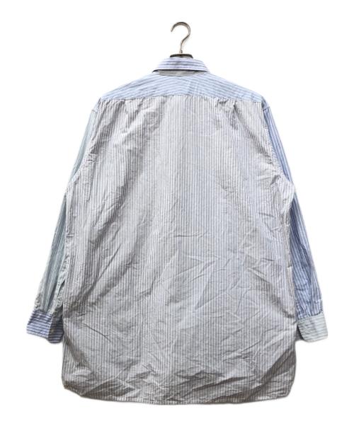 Needles（ニードルズ）Needles (ニードルズ) Combo Tab Collar Shirt ブルー サイズ:Lの古着・服飾アイテム