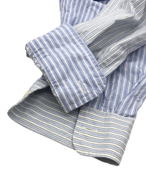 Needles（ニードルズ）Needles (ニードルズ) Combo Tab Collar Shirt ブルー サイズ:Lの古着・服飾アイテム