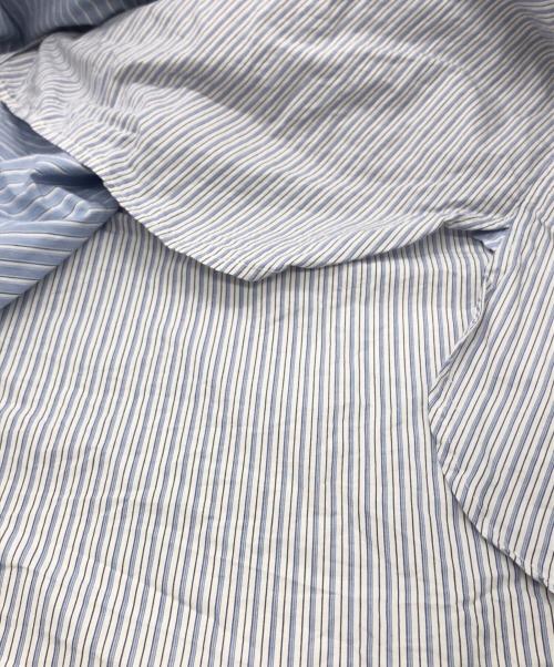 Needles（ニードルズ）Needles (ニードルズ) Combo Tab Collar Shirt ブルー サイズ:Lの古着・服飾アイテム