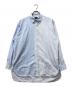 Needles（ニードルズ）の古着「Combo Tab Collar Shirt」｜ブルー