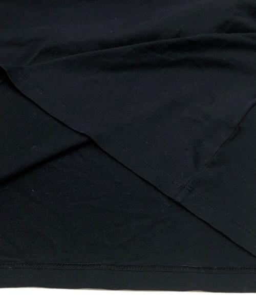 PRADA（プラダ）PRADA (プラダ) ラバーロゴポケットTシャツ ブラック サイズ:Sの古着・服飾アイテム