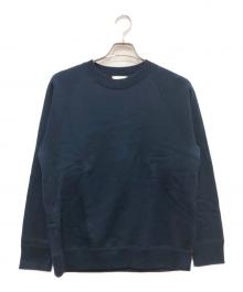 ATON（エイトン）の古着「ZERO TSURI URAKE SWEATSHIRT」｜ネイビー