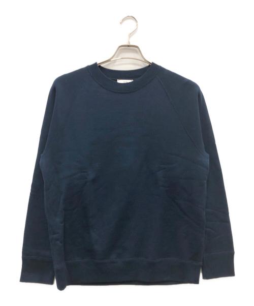 ATON（エイトン）ATON (エイトン) ZERO TSURI URAKE SWEATSHIRT ネイビー サイズ:2の古着・服飾アイテム
