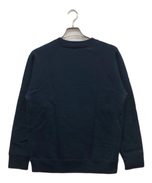ATON（エイトン）ATON (エイトン) ZERO TSURI URAKE SWEATSHIRT ネイビー サイズ:2の古着・服飾アイテム