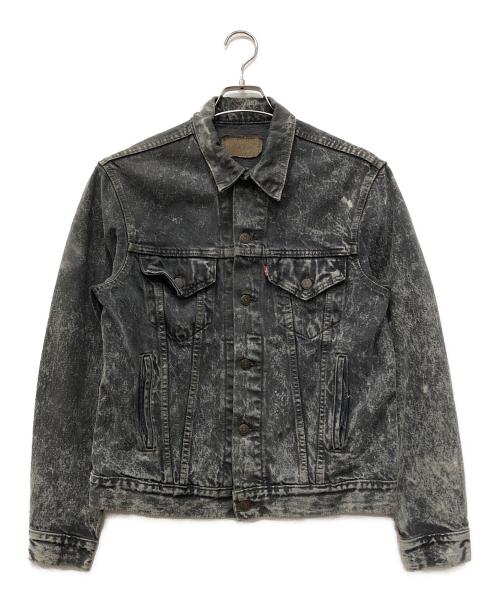LEVI'S（リーバイス）LEVI'S (リーバイス) 後染めブラックトラッカージャケット ブラック サイズ:下記参照の古着・服飾アイテム