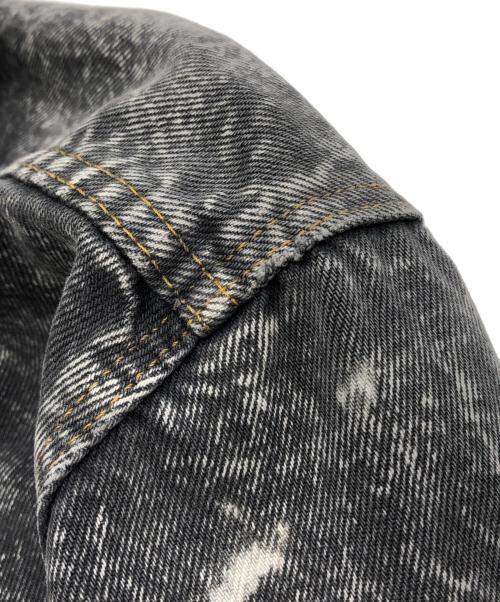 LEVI'S（リーバイス）LEVI'S (リーバイス) 後染めブラックトラッカージャケット ブラック サイズ:下記参照の古着・服飾アイテム