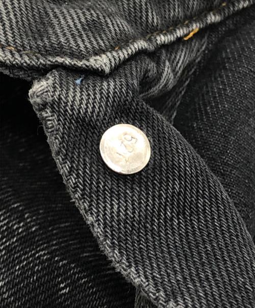 LEVI'S（リーバイス）LEVI'S (リーバイス) 後染めブラックトラッカージャケット ブラック サイズ:下記参照の古着・服飾アイテム