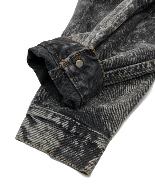 LEVI'S（リーバイス）LEVI'S (リーバイス) 後染めブラックトラッカージャケット ブラック サイズ:下記参照の古着・服飾アイテム
